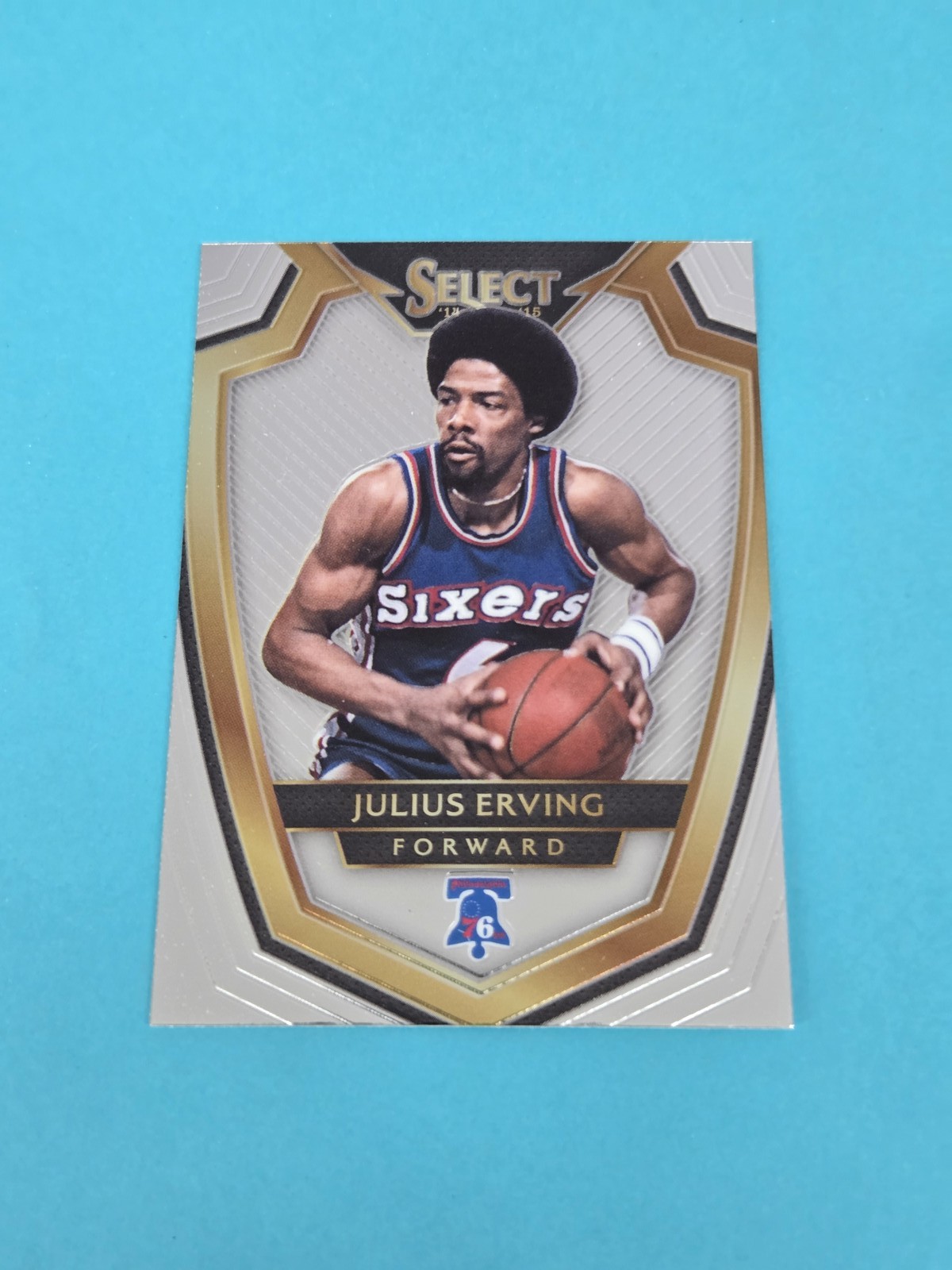 2014-15 Panini Select #166 Julius Erving Philadelphia 76ers BASKETBALL Card P