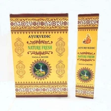 Ayurvedic Nature Fresh Masala Incense Sticks Agarbatti Pack of 12X15gm Each