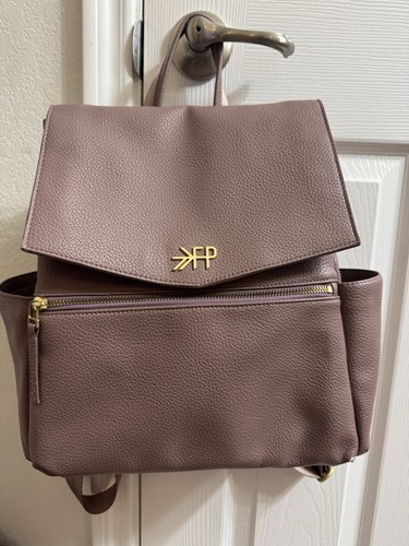 a Freshly Picked Mini Classic Diaper Bag II Mauve (Diaper Pad Not Included)