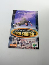 Tony Hawk's Pro Skater N64 MANUAL ONLY