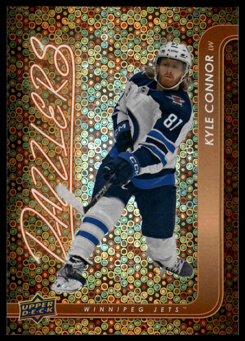 2024-25 Upper Deck #DZ-84 Kyle Connor Dazzlers Orange