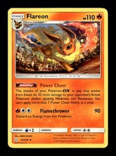 Flareon 25/236 Uncommon Cosmic Eclipse Pokemon Near Mint