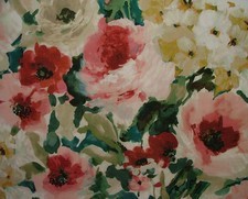 Curtain Upholstery Velvet Fabric "Lucido Floral Antique" Cushion Use 4 Metres