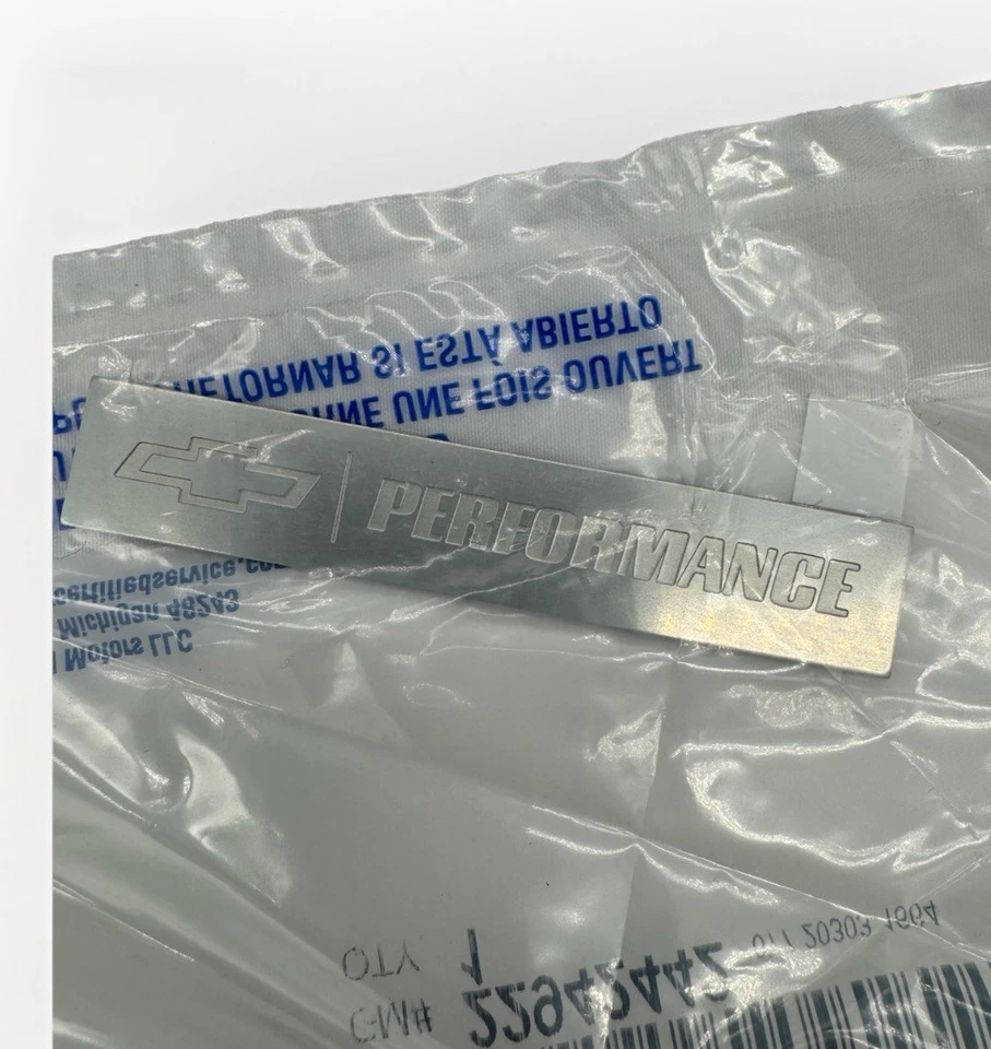 OEM GM Genuine Chevrolet Performance Emblem 22942442 - Imagen 2 de 2