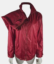 NWT - Ralph Lauren Womens Red 2pc Track Suit - Zip Jacket Pants Sz Medium