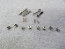 (new) aurora g plus ho slot car guide pins pickup shoes and springs
