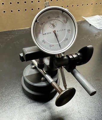 Valve Concentricity Gauge |5mm-3/8s Valve stems| Black 3d Printed