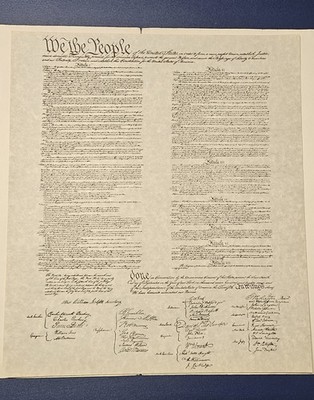 Historical American Documents  5 Page Book