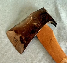 Vintage True Temper Tommy Axe Single Bit Camp Axe Hatchet Claw Poll