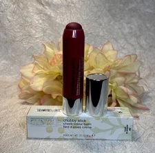 Clinique Chubby Stick Cheek Color Balm - 04 Plumped Up Peony - FullSize NIB Free