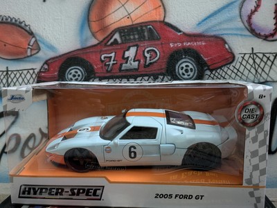 Jada Metals Diecast 1:24 Hyper-Spec 2005 Ford GT (Light Blue)