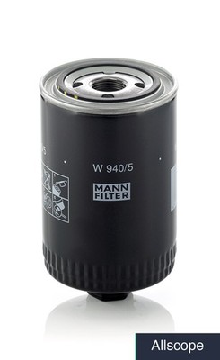 Mann Filter W940/5 Oil Filter