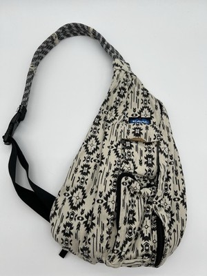 Kavu Rope Sling Bag Crossbody With Aztec Print 