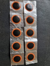 PUNCTURE REPAIR PATCHES SMALL 700c ROAD BIKE REMA F0 16mm X 10 Kit 23c 25c 28c