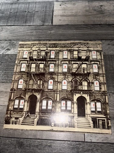 Led Zeppelin - Physical Graffiti - 12” Vinyl Record LP 1975 UK 1st Complete Rock