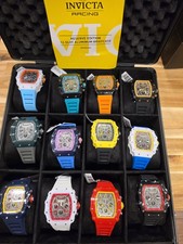 Invicta 2305FT Monaco Racing Paquete 12 Relojes ¡Nuevo Con Estuche!!