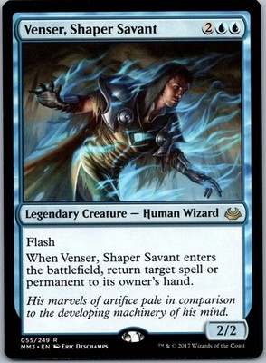Venser, Shaper Savant 55 Rare Modern Masters 2017 Magic: The Gathering LP