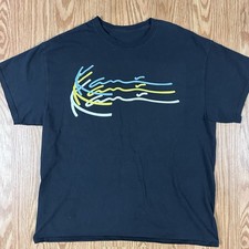 Camisa Vintage Karl Kani Años 90’s Negra Tri-Logo Hombre’s Grande