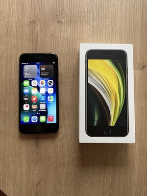 iPhone SE 128GB schwarz mit OVP & Rechnung
