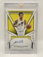 2024-25 Panini Keyonte George National Treasures - Peerless Signatures /75 (AU)