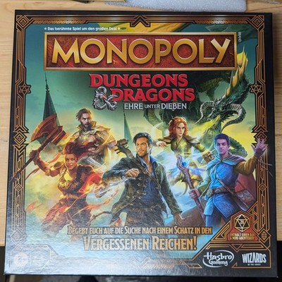 Hasbro Gaming F6219 Monopoly Dungeons & Dragons: Ehre unter Dieben