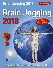 Brain Jogging - Calendario 2018: memoria, concentrazione, logica 