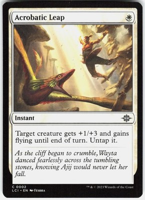 Acrobatic Leap C The Lost Caverns of Ixalan 2 LP