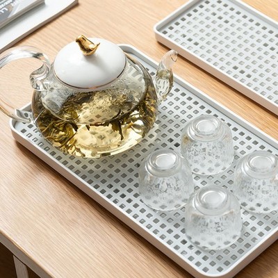 Double Layer Draining Tray Efficient Water Drainage Easy To Clean Space Savi SET