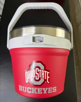 The Memory Company Ohio State Buckeyes Ice Bucket 7.2L Double Wall Stainless New