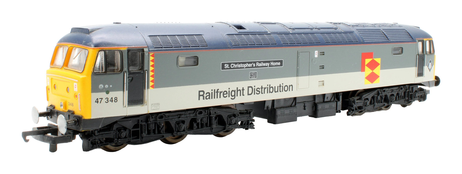 LIMA OO GAUGE L204759 RD CLASS 47348 'ST. CHRISTOPHERS RAILWAY HOME' DIESEL LOCO