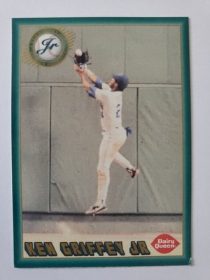 1994 Griffey Dairy Queen #7 Ken Griffey Jr  4-Time Golden Glove Winner (EX)