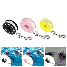Scuba Diving Reel Lightweight 20M for Snorkeling Technical Diving Underwater