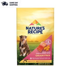 Grain Free Salmon Dog Food with Sweet Potatoes, 12 lb - All Life Stages 3.58 per pound