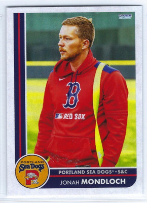 2025 Portland Sea Dogs (Double-A Boston Red Sox) Jonah Mondloch