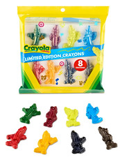 Crayola 2025 Limited Edition Character Shaped Crayons 8 Retired Colors Brand New