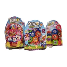 Scentos Season 10 Pack Scented Dough 14 Pack Bubbles & 10 Pack Dough Cutter Lot