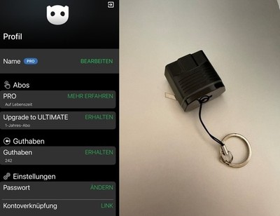 OBDeleven PRO Auf Lebenszeit Lifetime OBD11 unbegrenzter Zugang inkl. Dongle
