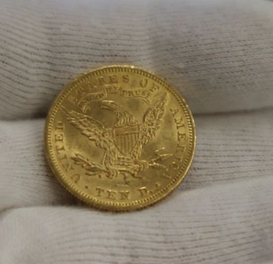 Pieza de oro Liberty XF 1899 $10 (limpia) Foto 3 de 4