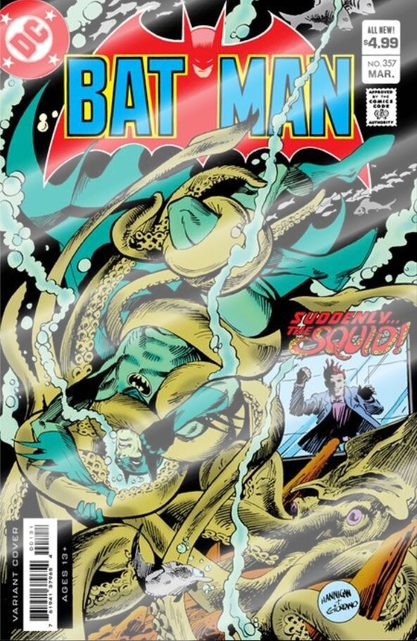 バットマン　限定プリント BATMAN #357 FOIL Convention Sketch Variant 1st Jason Todd, 1st