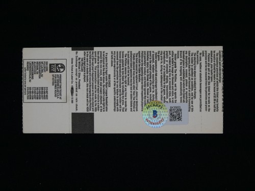 SAMMY SOSA SIGNED TICKET STUB APR 7 1992 W/ "CUBS DEBUT" BAS BECKETT BAS COA - Picture 2 of 2