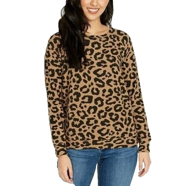 Estampa animal Buffalo Blusas para mulheres