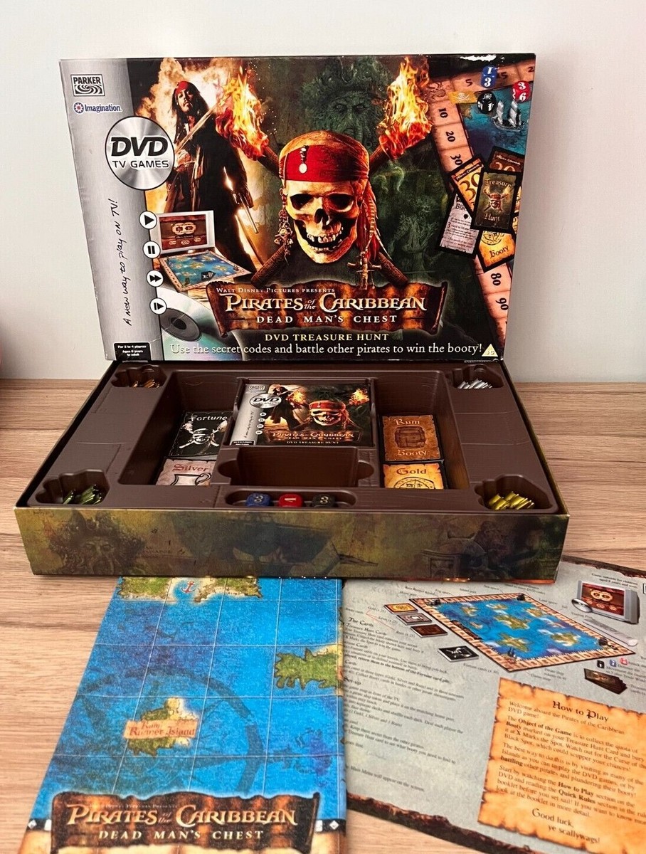 PIRATES CARIBBEAN DEAD MANS CHEST DVD By Parker Spare Pieces