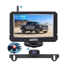 Wireless Backup Camera Truck Hitch Trailer - Easy Install Digital Stable Sign...