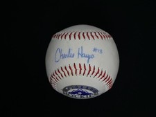 CHARLIE HAYES SIGNED COLORADO ROCKIES SPORTS PRODUCTS CORP BASEBALL
