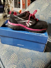 NEW Reebok RB454 Women's Anomar Work Safety Shoes Composite Toe Size 5.5 W 