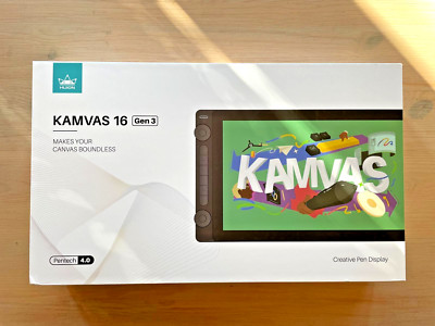 Huion Kamvas 16 (Gen 3) Grafiktablet Displaytablet Zeichentablet NEU* in OVP