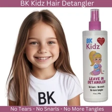 BK Kidz Hair Detangler 10oz - Detangler Spray