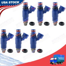 6pcs Oem Bosc Fuel Injectors For Mitsubishi Eclipse Galant Sebring 3.0l