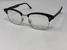 GEOFFREY BEENE GB109 90 Eyeglasses Frame Italy 50-20-137 Black Matte/Gold KL01