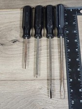 Vintage Crescent 4 Piece Screwdriver Set-(3 slotted and 1 phillips) Made In USA